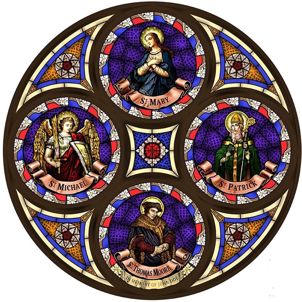 Egan Church Restorations new stained glass design New Stained Glass Design and Fabrication, New York