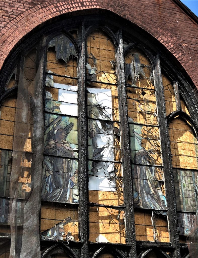 Stained Glass Window Frame Repair - Brooklyn, NY