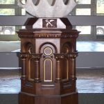 church pulpit, pulpits for church, church furniture, chancel furniture, sanctuary furniture, Custom baptismal font, church furniture, church furniture near me