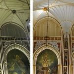Decorative church painting, church painting, church renovation, New York NY