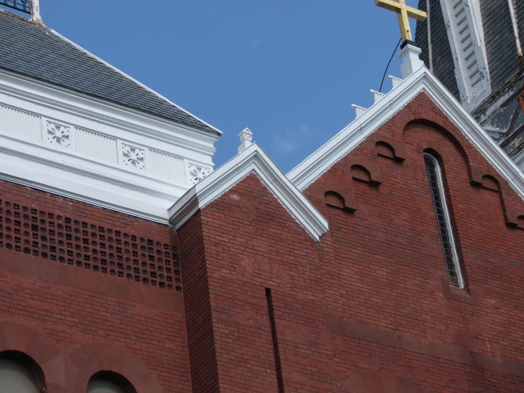 exterior painting, church painting, steeple repair, steeple painting, Fall River Ma