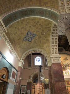 plaster repair, church painter, church painting, stencil pattern painting, Providence RI