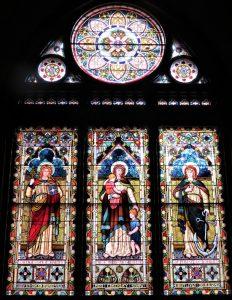 stained glass window repair,church stained glass window restorations, Newport RI