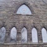 church stained glass window, stained glass window protective coverings, insulated glass protective coverings, Oneida NY