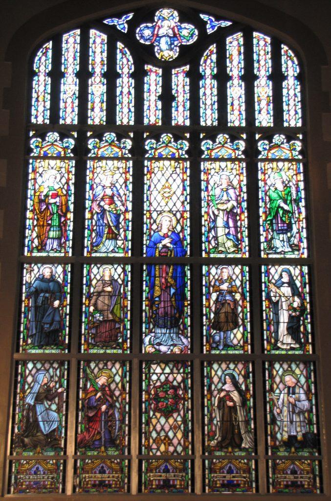 Egan Church Restorations IMG 5569 stained glass repair, stained glass restoration, church stained glass windows,Staten Island NY