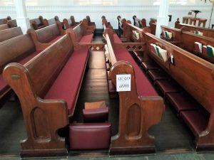 cushions for church pews, pew cushions, church pew cushions, Amsterdam NY, #pew cushions, #pew pads