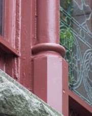 Egan Church Restorations channing dutchman repair, wood frame repair, church stained glass frame repair, Newport RI