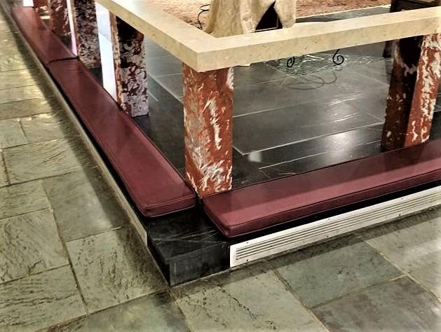 Egan's Church Restorations communion rail communion rail