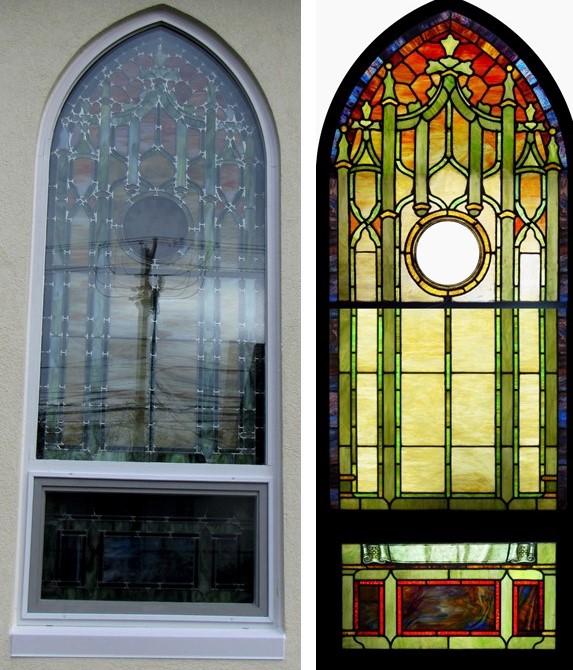 church stained glass windows, new stained glass windows, Brooklyn, NY