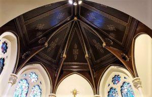 church painting, church painter, wood restorations, gold leafing, New Rochelle NY