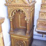 church pulpits, church furniture, wood altar refinishing, pew refinishing, Wellfleet MA