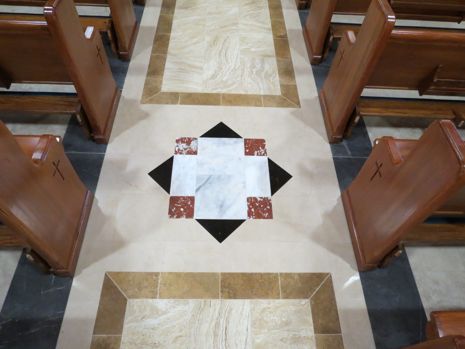 church flooring, marble tile flooring,
