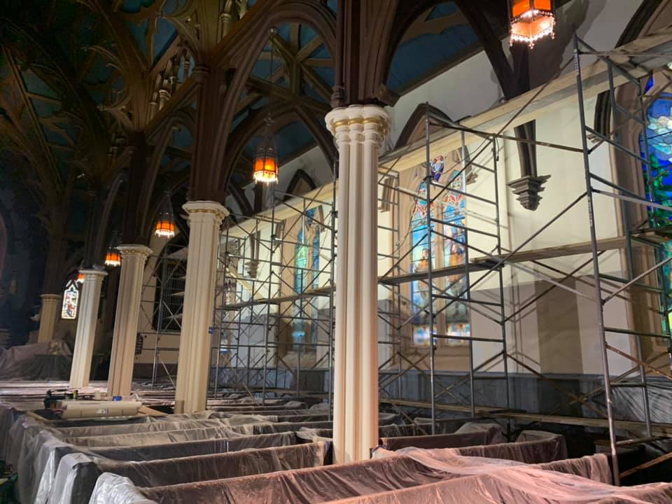 church renovation, church painting services, church renovation company