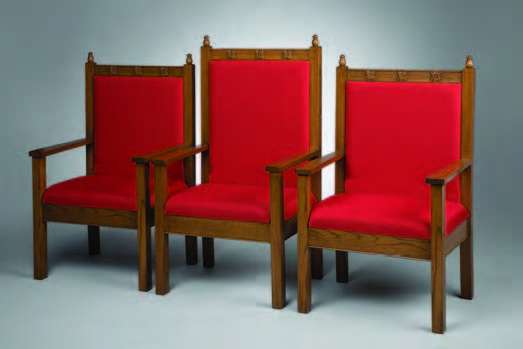 church chairs, clergy chairs, church furniture