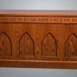 church furniture, communion table, altar,