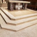 church flooring, marble tile, marble flooring, marble floor resurfacing.