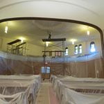 church painting, church plaster repair, church renovation