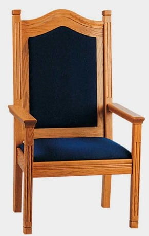 church chairs, clergy chairs, church furniture