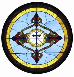 church stained glass window protective glass, stained glass window repair, stained glass window protective glass