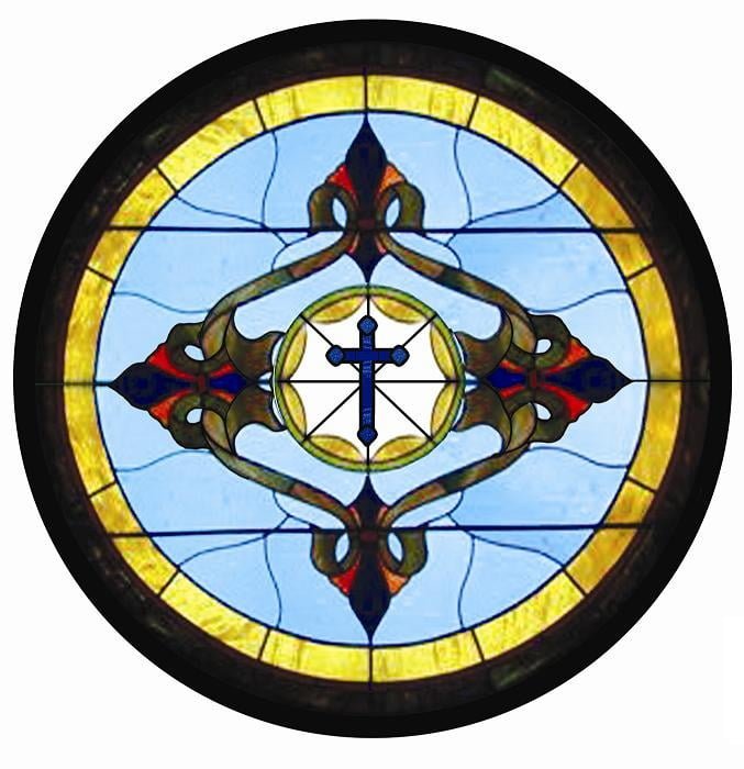 church stained glass window protective glass, stained glass window repair, stained glass window protective glass
