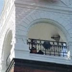 church steeple repair, steeple repair, church steeple painting, #church painting, #plaster repair