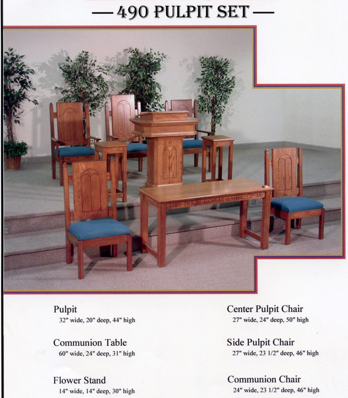 Chancel furniture sets 003