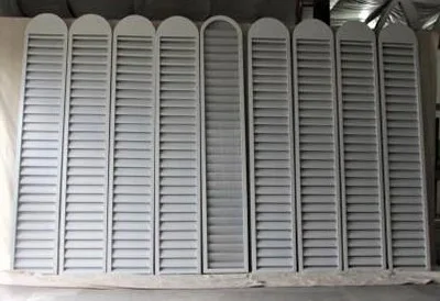 bell tower louvers, aluminum louvers