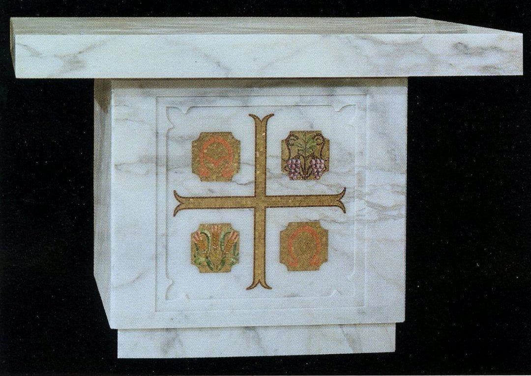 5a Marble altar