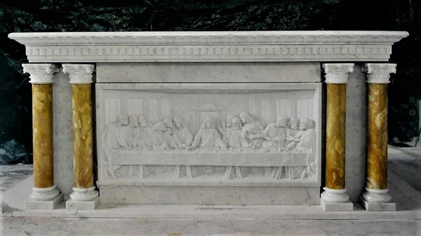 6a Marble altar