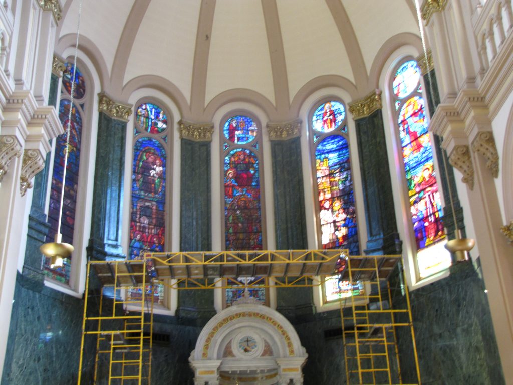 stained glass window repair, church stained glass repair, church stained glass, stained glass repair, church renovation,