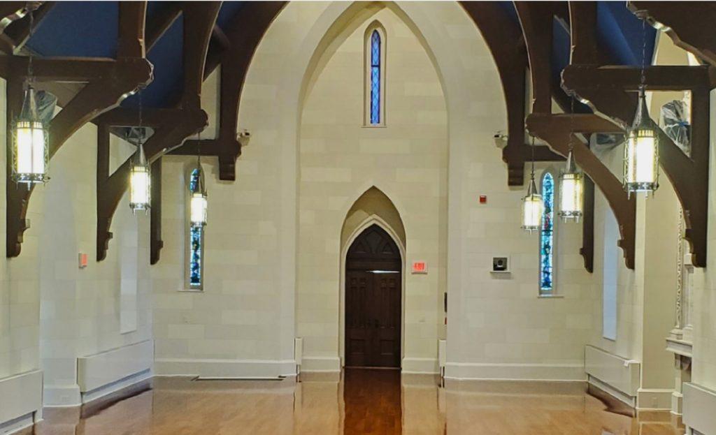 Egan Church Restorations faux stone painting church painting, church painter, painting contractor, faux stone painting, church renovation