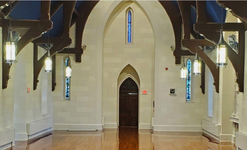 church painting, church painter, painting contractor, faux stone painting, church renovation