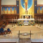 church flooring, marble tile, marble flooring, marble floor resurfacing.