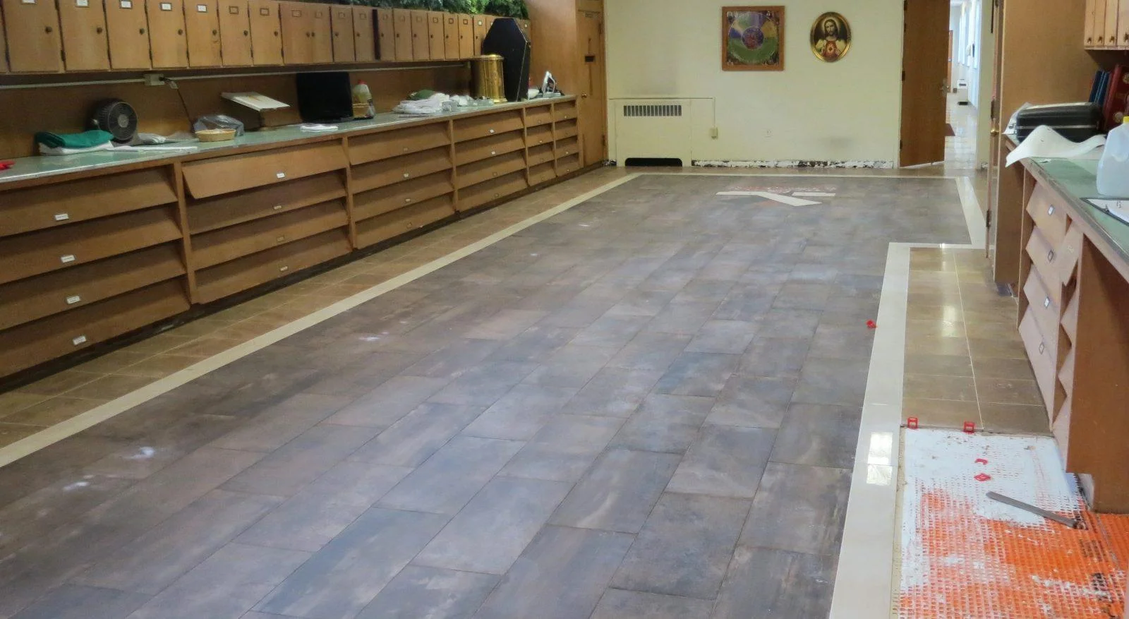 church flooring, porcelain tile, church porcelain tile