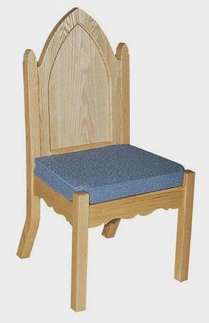 pulpit chair, clergy chair, church furniture, pulpit furniture