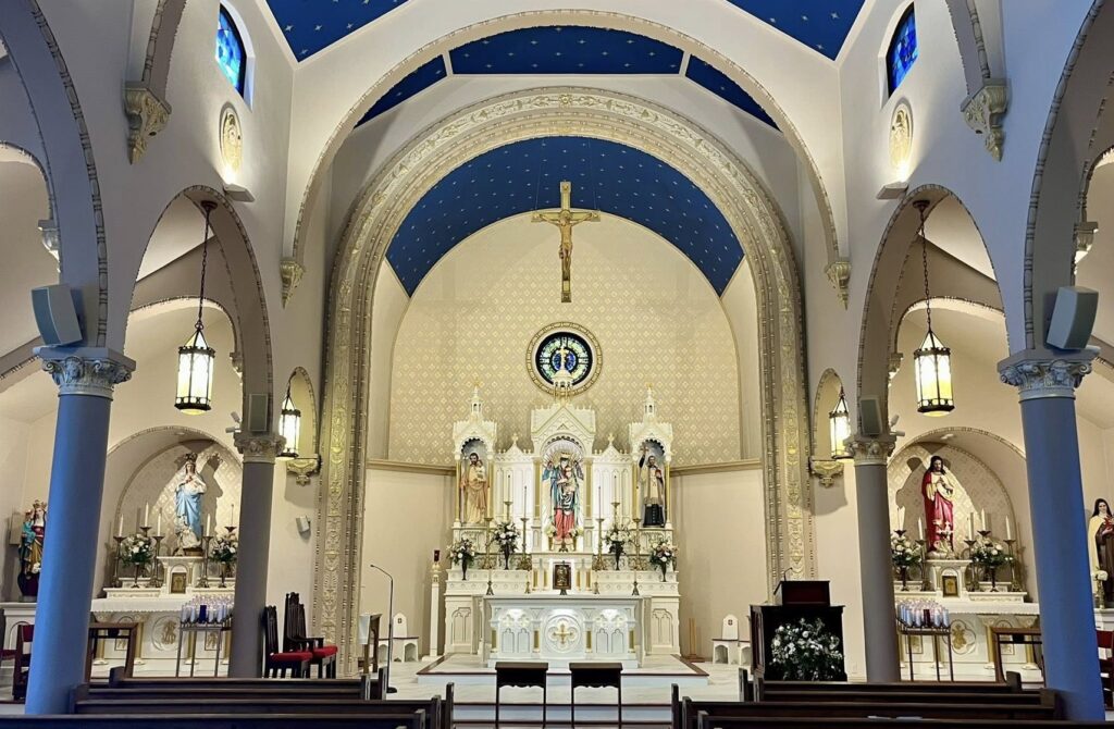 church painting, church renovations, decorative painting